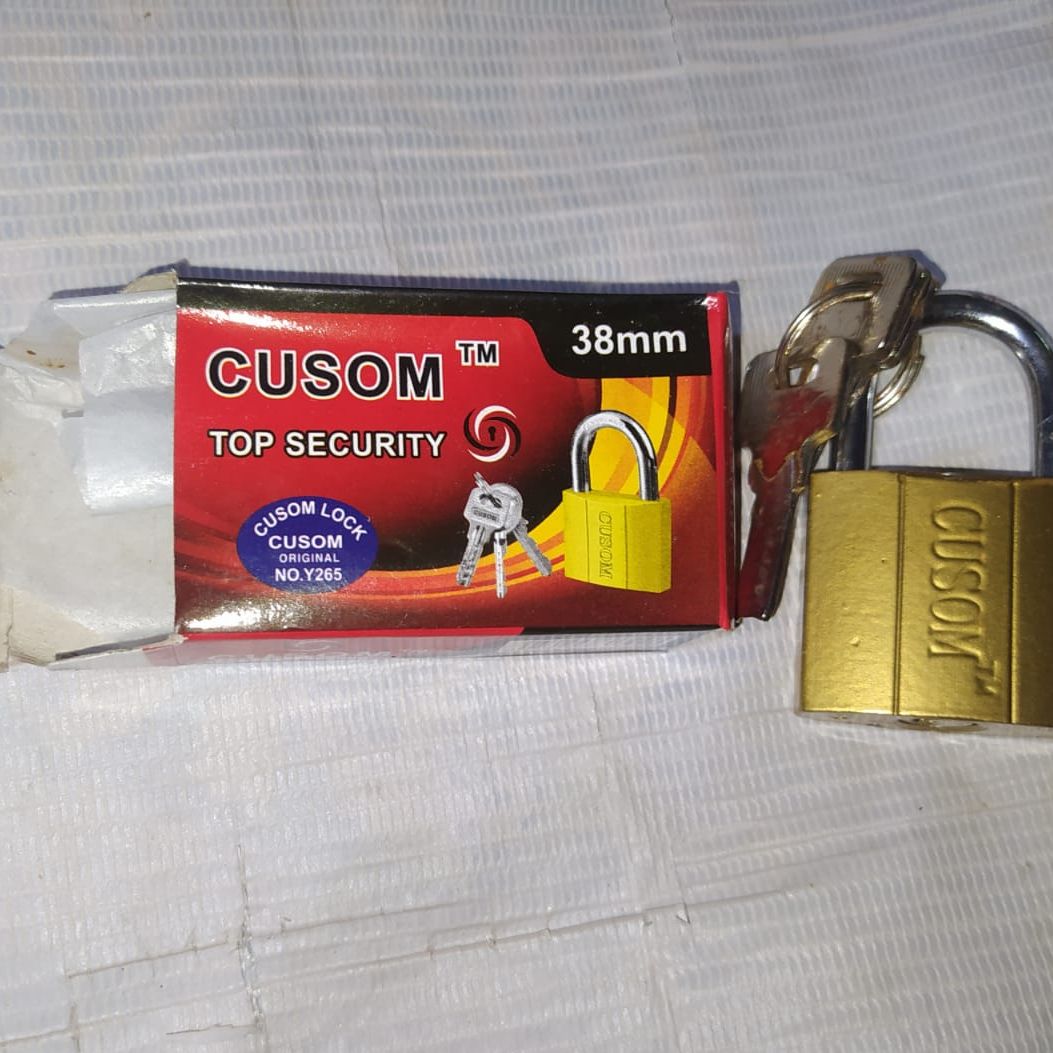38 mm lock 3key- Cusom- top security