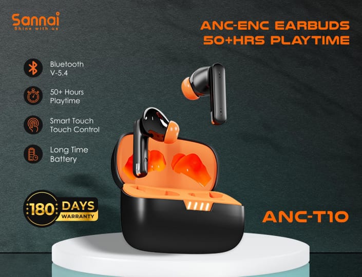 Sannai  ANC + ENC T-10 EARirbUds