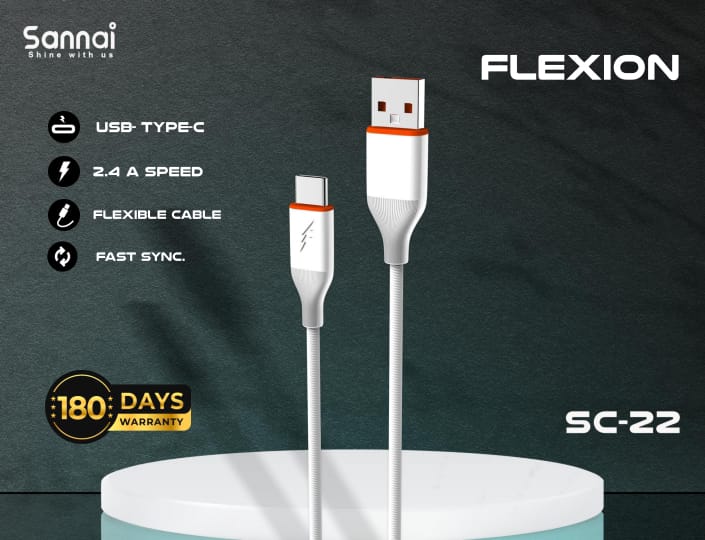 SC-03 Sannai  18 Watt  Type-C কেবল