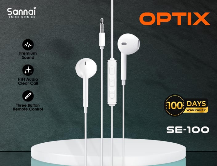 SE-100 Sannai Optix প্রিমিয়াম সাউন্ড হেডফোন